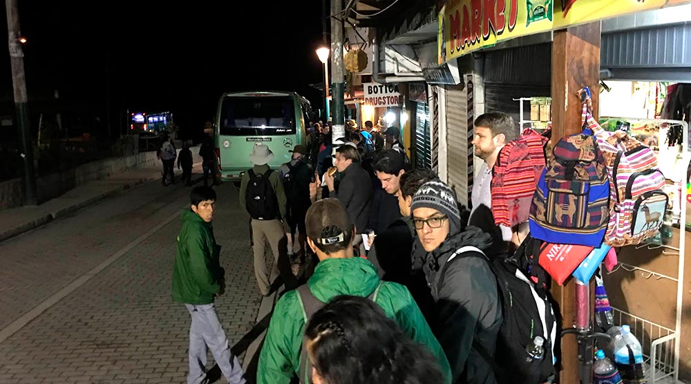 Bus a Machu Picchu