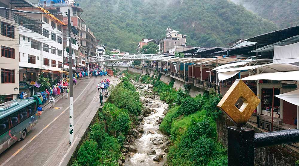 Bus a Machu Picchu en Aguas Calientes